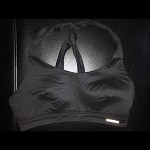 Aerie Sunnie Sports Bra Black Medium